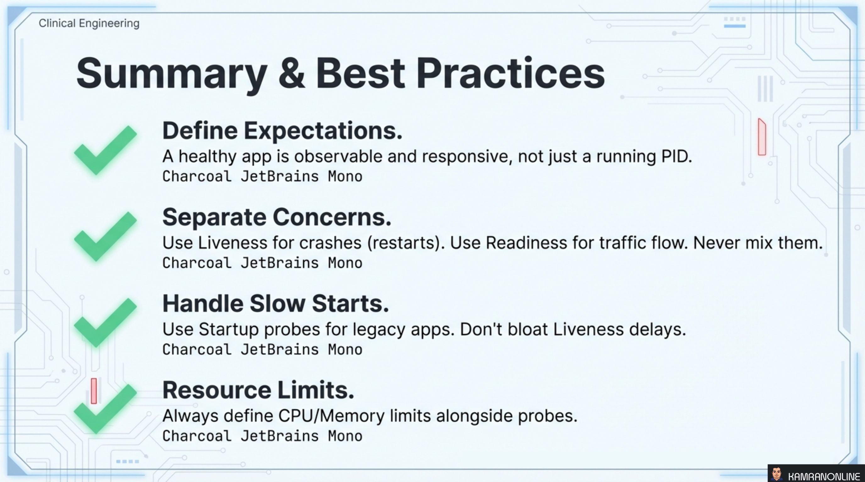 Summary and Best Practices